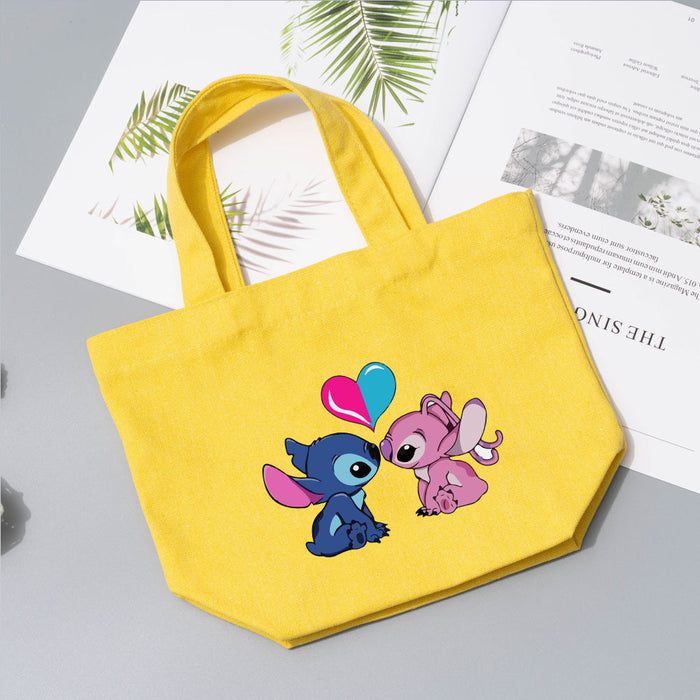 Wholesale Cartoon Printed Pattern Canvas Tote Bag JDC-HD-WuDuomei001