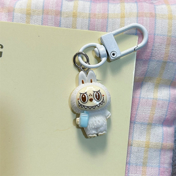Wholesale Cute cartoon character-shaped colorful keychains