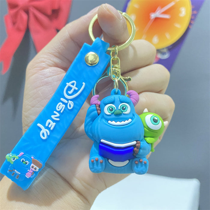 Wholesale PVC Cartoon Doll Keychain JDC-KC-WuYi014