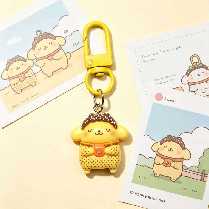 Wholesale Cute Cartoon Resin Keychain Bag Charm Pendant Everyday Decorative Accessory