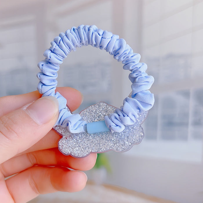 Wholesale 5pcs Cartoon large intestine Hair Scrunchies