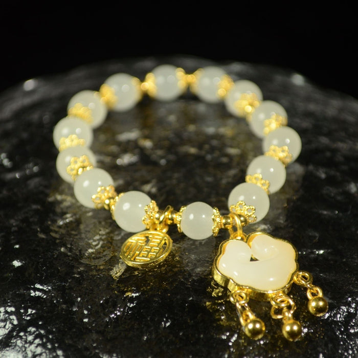 Wholesale Safe lock bracelet with niche design attracts wealth and good luck bracelet