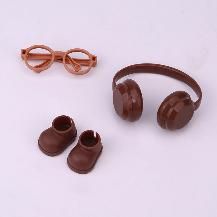 Wholesale Headphones Suitable for  Doll  Headset Baby Clothing Accessories