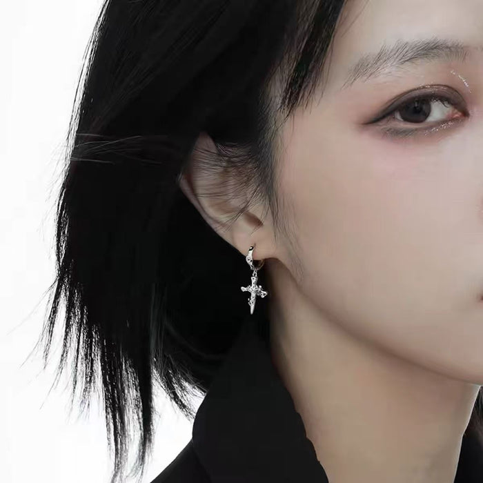 Wholesale cross earring sweet cool earbuckle earrings