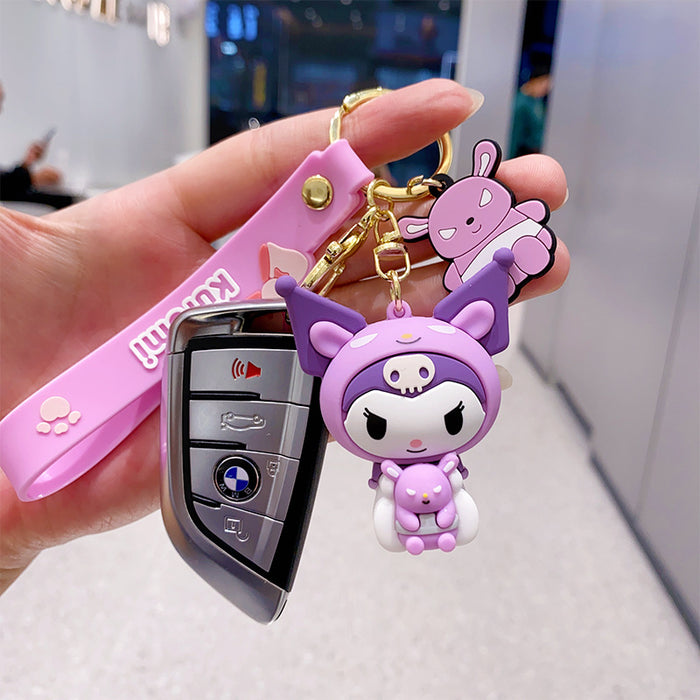 Wholesale PVC Cartoon Doll Keychain JDC-KC-NLu021