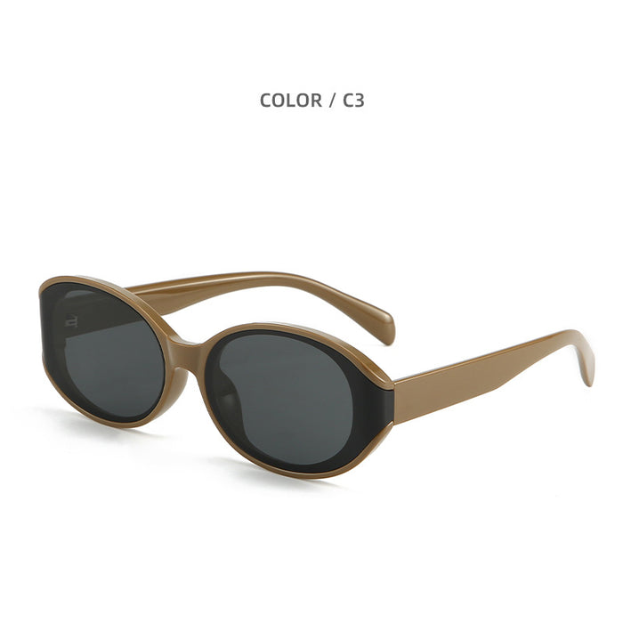 Wholesale Cat's Eye Sunglasses Black Sunglasses UV resistant Versatile Glasses for Driving