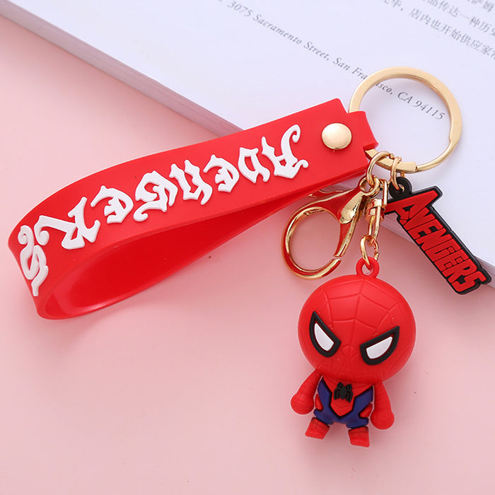 Wholesale Cute Cartoon Soft Rubber Doll Keychain JDC-KC-BoYue009