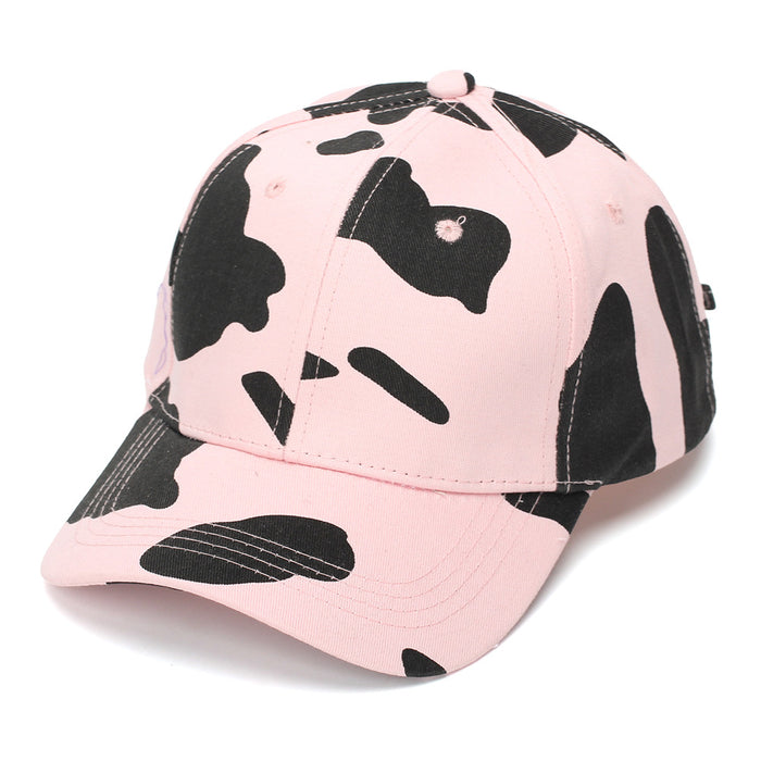 Wholesale Cow Print Baseball Cap for Women Trendy Sun Visor Hat Casual