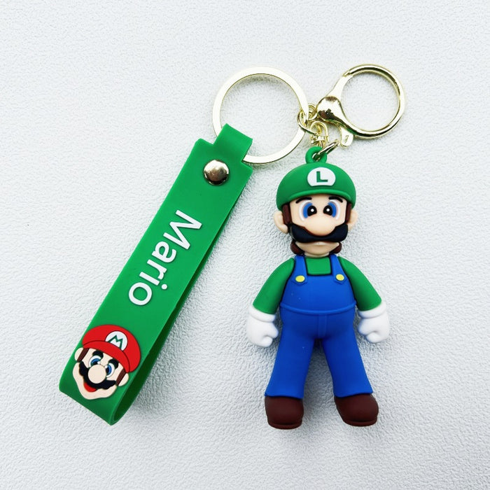 Wholesale PVC cartoon doll bicycle keychain JDC-KC-WuYi109