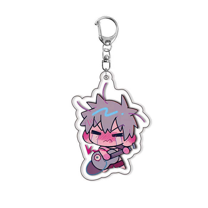 Wholesale Acrylic Double-Sided Keychain Anime Peripheral Creative Pendant