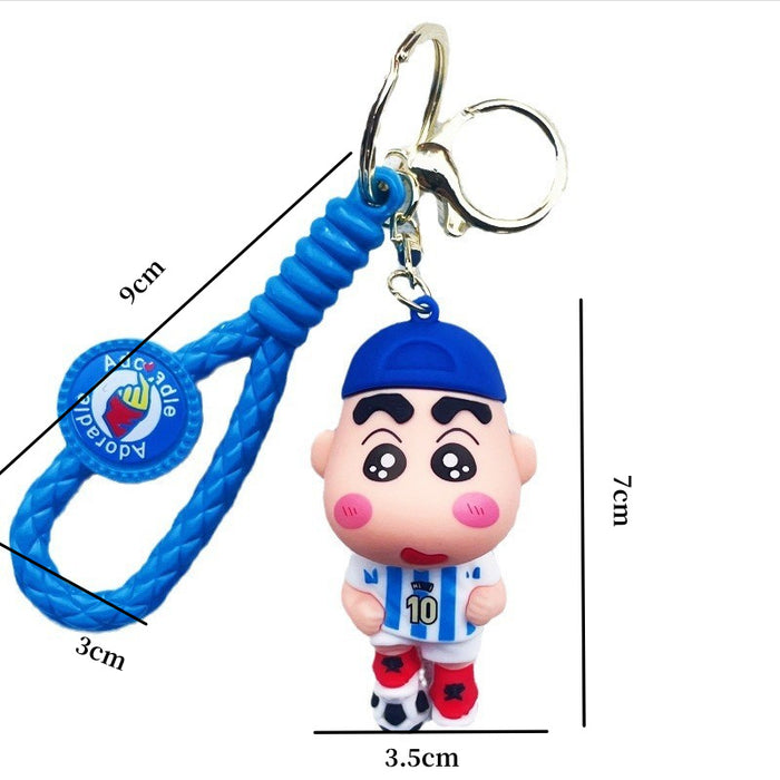 Wholesale PVC Cartoon Silicone Keychain JDC-KC-WuYi102