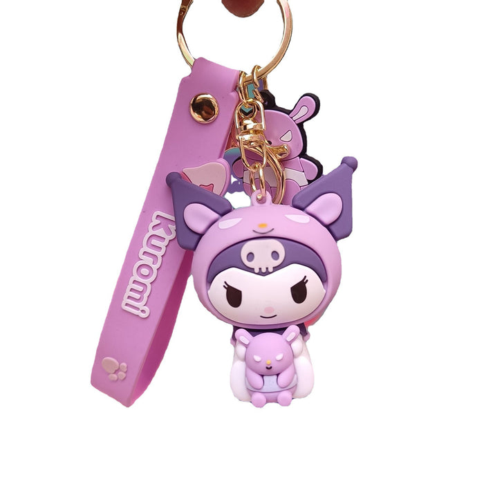 Wholesale Cartoon Doll Silicone Keychain JDC-KC-MingT059