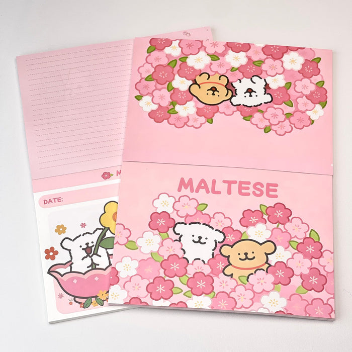 Wholesale Stylish B5 Cartoon Notebook Cute Dog Design with Full-Color Pages