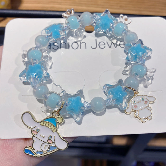 Wholesale Cute cartoon beaded bracelet for kids