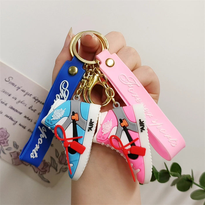 Wholesale Cartoon Silicone 3D Shoes Keychain JDC-KC-HaoXi015