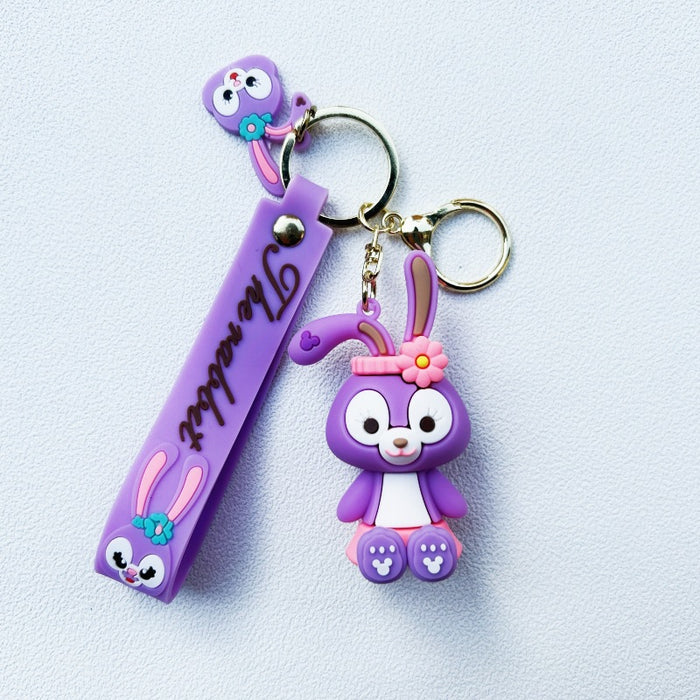 Wholesale PVC Cartoon Doll Keychain JDC-KC-WuYi095