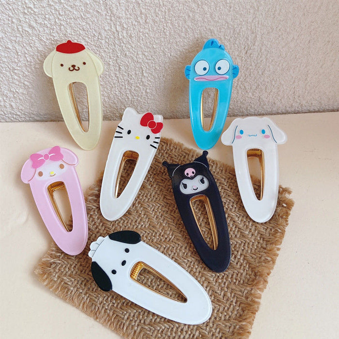 Wholesale plastic cartoon duck clip  JDC-HC-YiF002