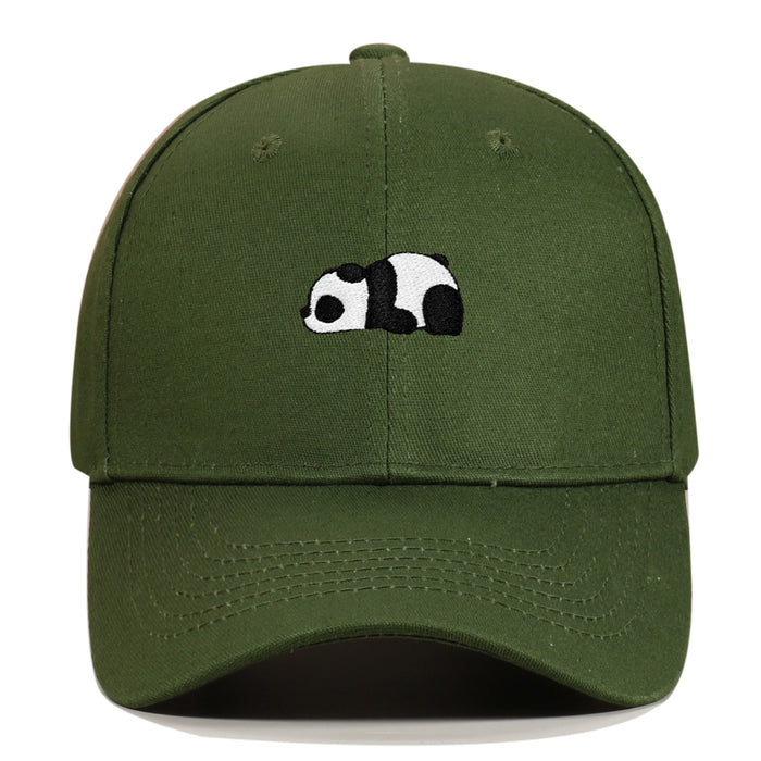 Wholesale Panda Embroidered Cotton Baseball Cap JDC-FH-ChuanYa001