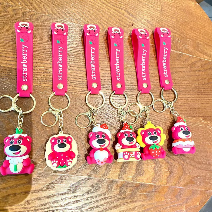 Wholesale Silicone Cartoon Doll Keychain JDC-KC-MingT109