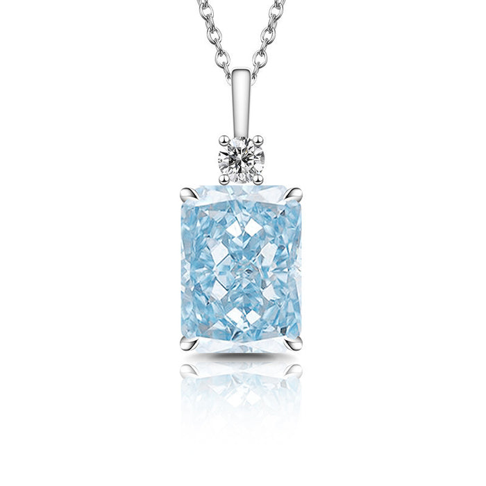 Wholesale Copper Perfume Bottle Pendant Necklace Diamond Cut Sparkle Jewelry Accessory for Everyday Wear