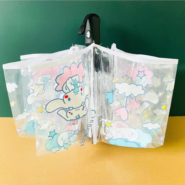 Wholesale Transparent Folding Plastic Umbrella(S) JDC-UA-Jiyu001