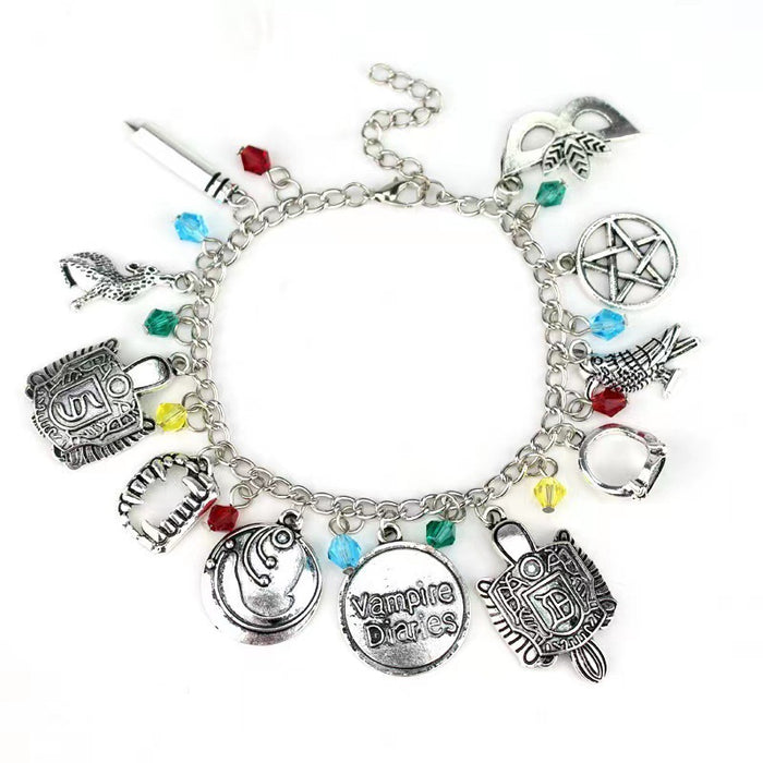 Wholesale Vintage Christmas Gift Combination Metal Bracelet JDC-BT-PanF001