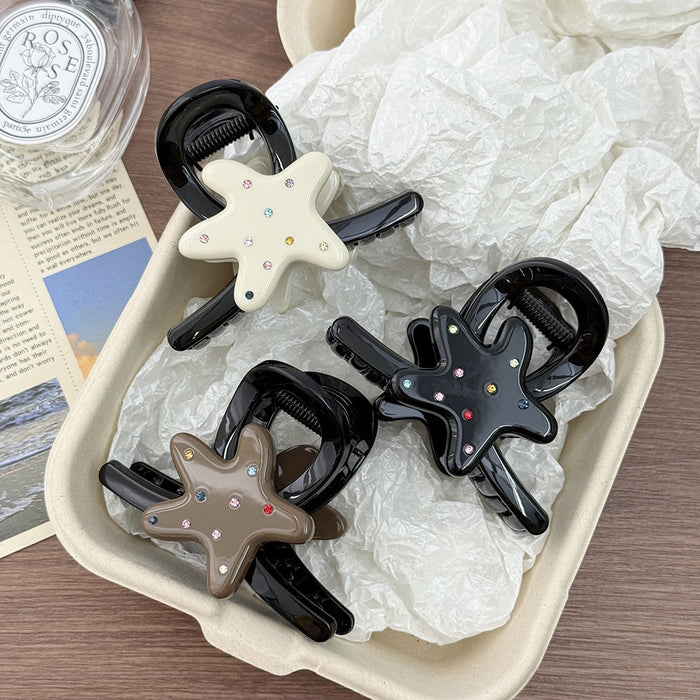 Wholesale Colorful  Cute Starfish Hair Clip