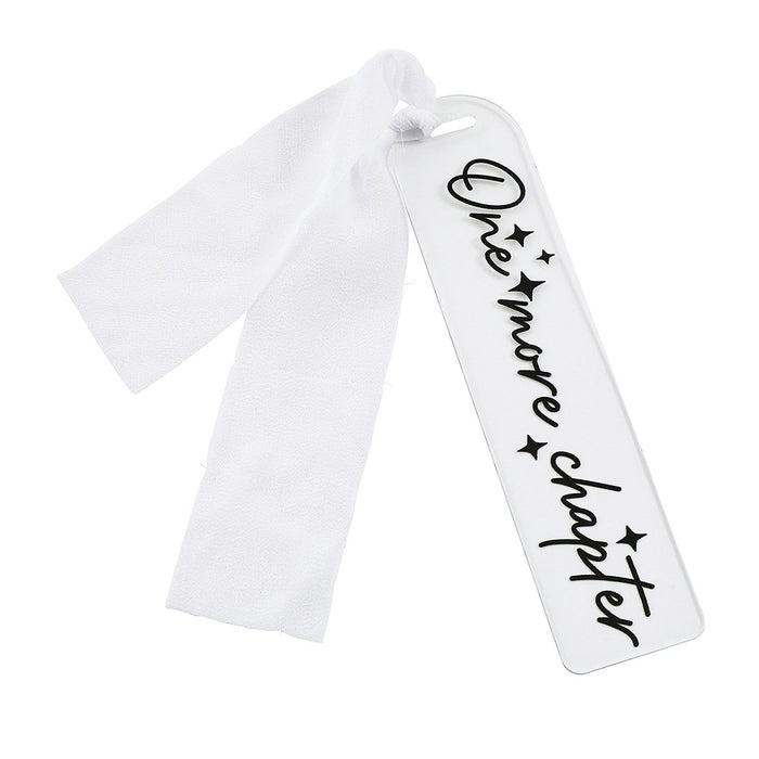 Wholesale Acrylic Interesting Text Bookmarks