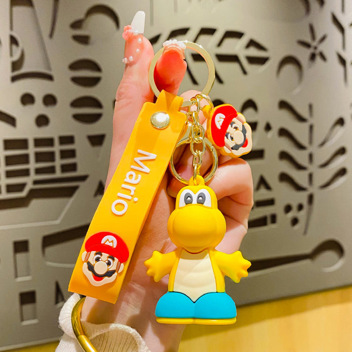 Wholesale Cartoon Doll Silicone Keychain JDC-KC-MingT268