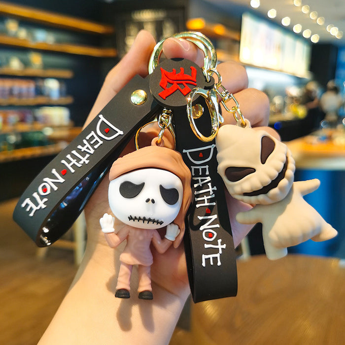 Wholesale Cartoon Silicone Doll Keychain JDC-KC-Tingm291