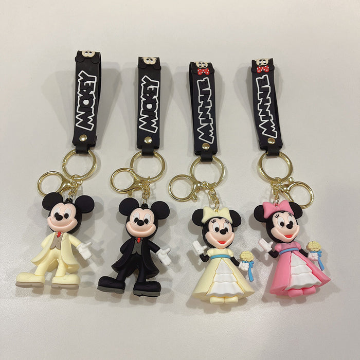 Wholesale PVC Cute Cartoon Keychain JDC-KC-RunX006