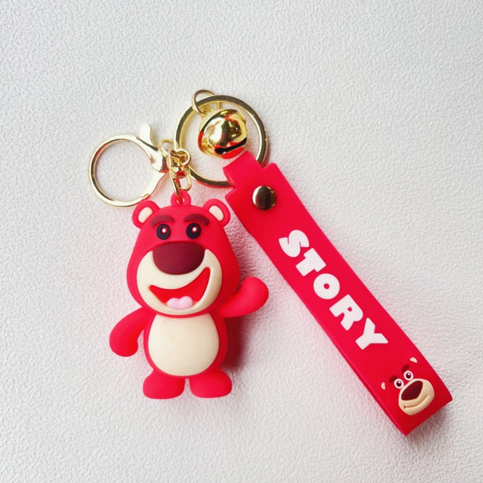 Wholesale PVC cartoon doll Keychain JDC-KC-WuYi094