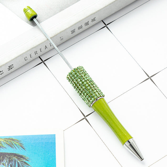 Wholesale DIY Beadable Pens Rhinestone Pens Plastic Handmade JDC-PN-HuaH002