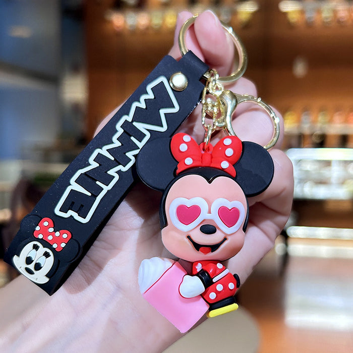 Wholesale Cartoon Silicone Keychains (F) JDC-KC-ZiXing006