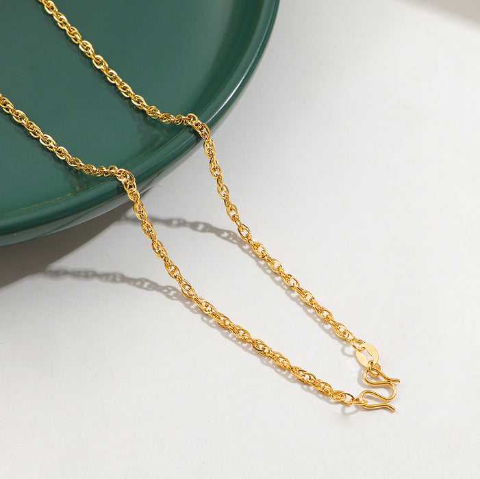 Wholesale M-clasp snake bone chain necklace/ choker,  versatile clavicle titanium steel chain
