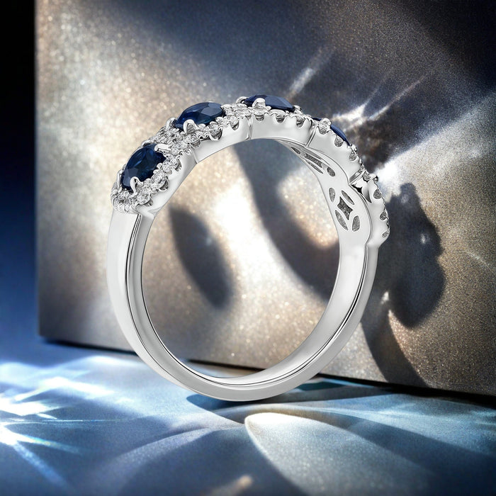 Wholesale Fashion, light luxury, personalized zircon rings, high-end accessories, wholesale of ring accessories