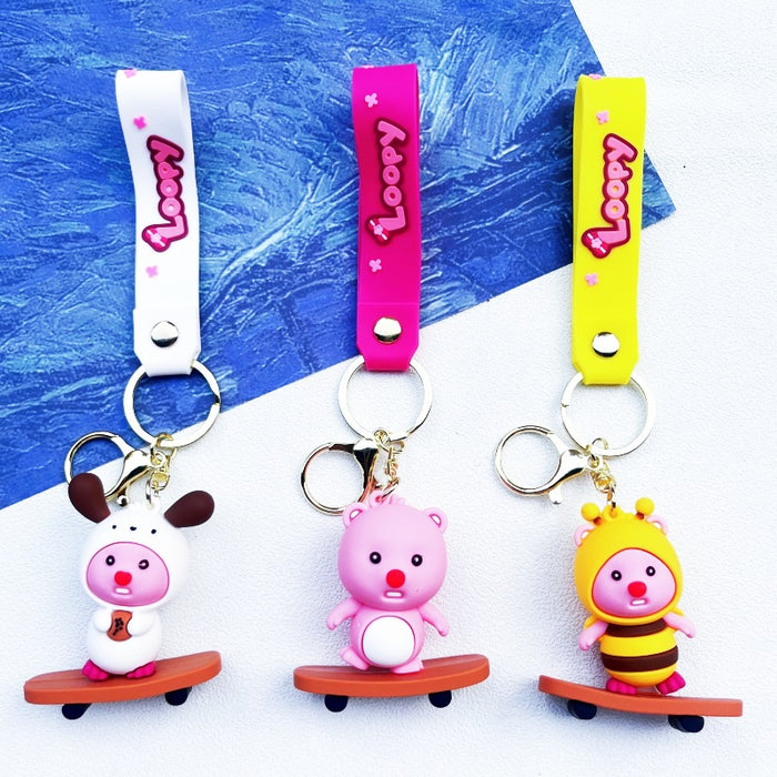 Wholesale Cartoon Doll PVC Keychain JDC-KC-ChuC018