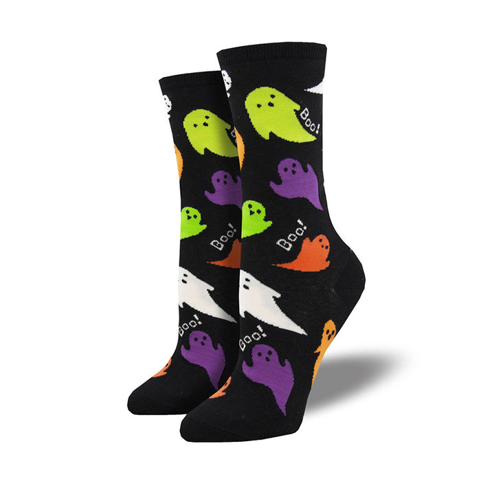 Wholesale  Creative Funny Pumpkin Jacquard Trendy Socks for Men and Women Couples Mid-Calf Socks Halloween
