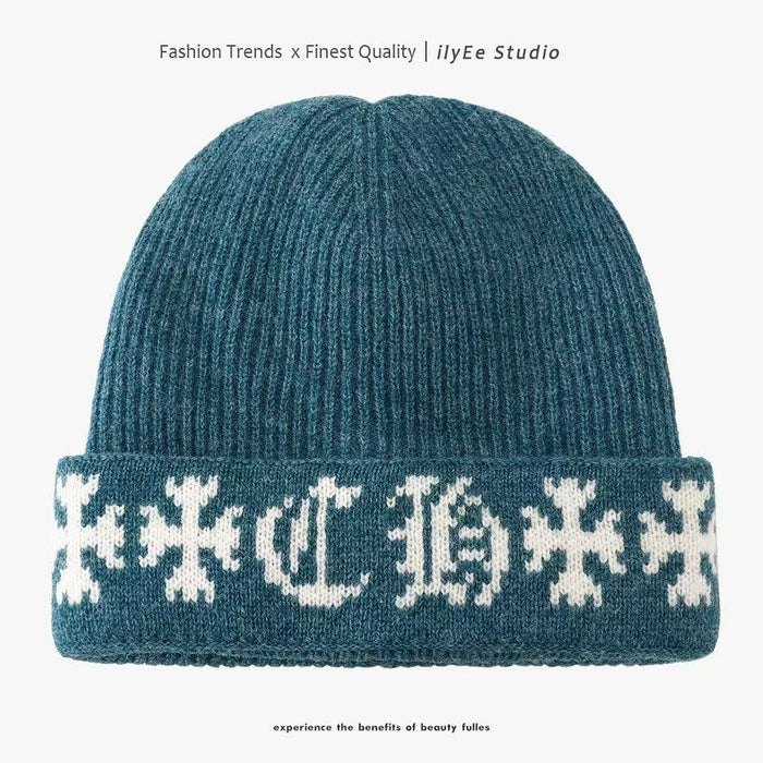 Wholesale Knitted Letter Woolen Hat