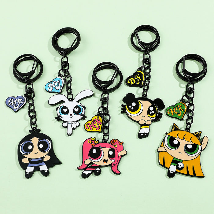 Wholesale Cartoon Metal Keychain JDC-KC-GYu001