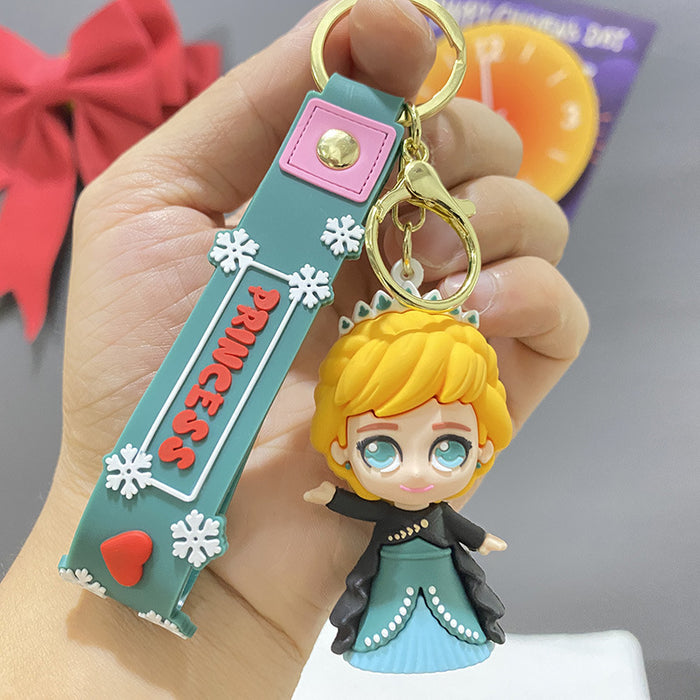 Wholesale PVC Cartoon Doll Keychain JDC-KC-WuYi161