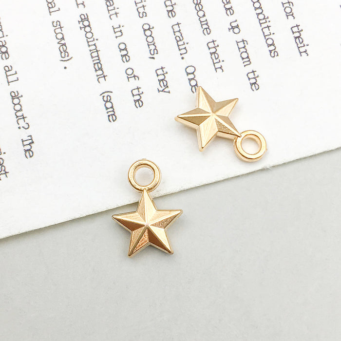 Wholesale DIY Alloy Simulation Star,  Moon and Sun Series Charms