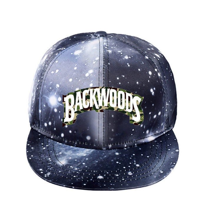 Wholesale Canvas Backwoods Flat Brim Baseball Cap JDC-FH-WuDuomei001