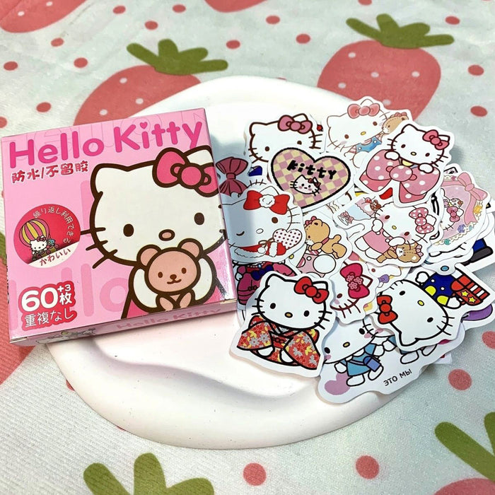 Wholesale Cute Cartoon Cat Sticker Set For Kids Reward Scrapbooking DIY Craft Supply