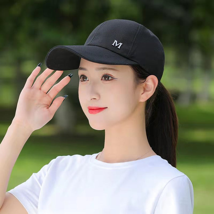 Wholesale Hat women's summer sun-proof peaked cap fashionable all-match fashionable thin long brim baseball cap sun hat