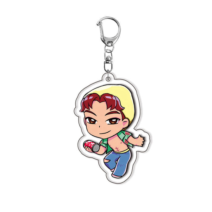 Wholesale Acrylic Keychain Anime Merchandise Backpack Charm