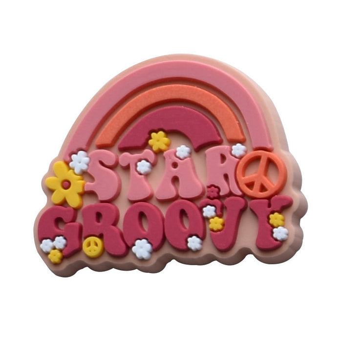 Wholesale 100 PCS PVC Cartoon DIY Shoe Buckle JDC-SC-RYY002