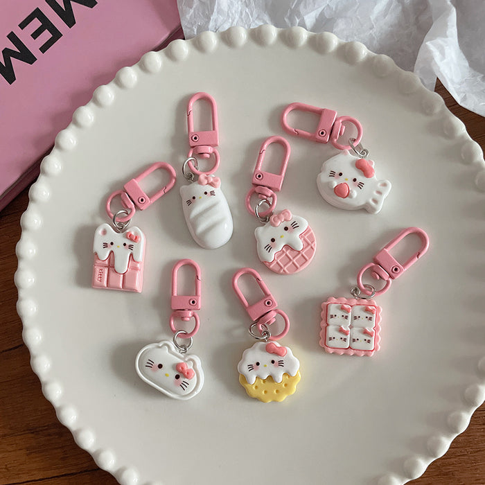 Wholesale Keychain pendant, cute cartoon backpack ornament