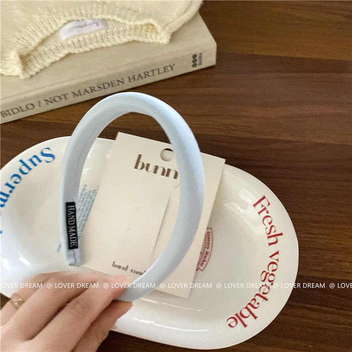 Wholesale Texture fabric sponge headband cute headband versatile hair accessory