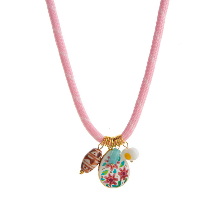 Wholesale Gold Plated Copper Human Face Sun Pendant Necklace With Heart Charm Boutique Resale